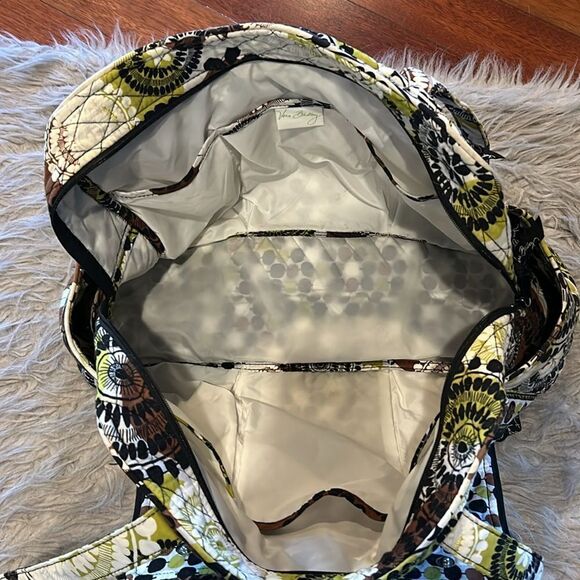 Vera Bradley cotton quilted stroll along circle pattern diaper bag - Picture 5 of 10